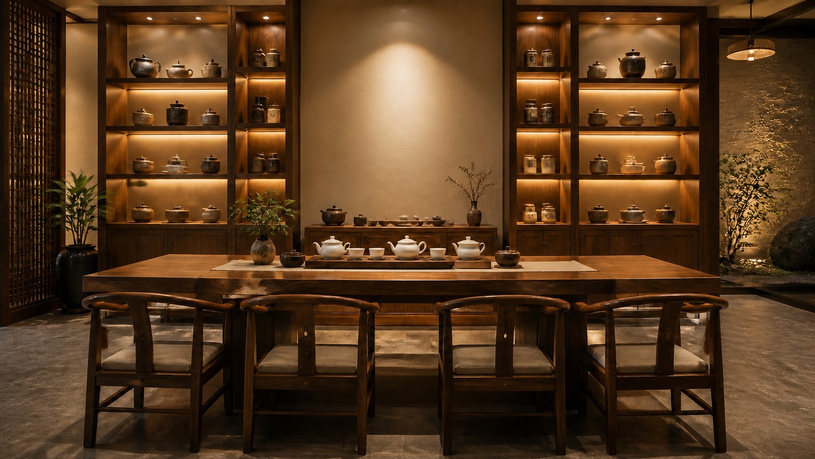 茗英茶阁茶空间