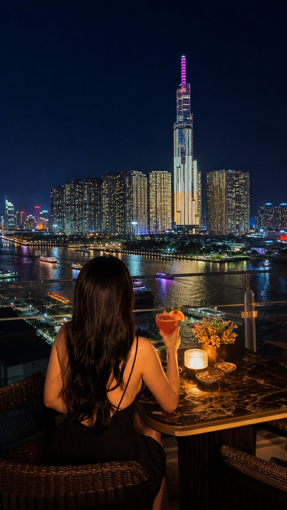 胡志明市夜景酒吧 LIVE直播画面